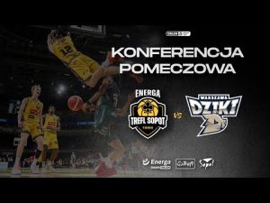 Read more about the article Konferencja prasowa: Energa Trefl Sopot vs Dziki Warszawa