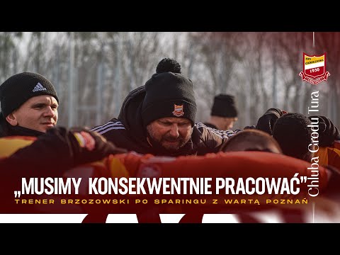 Read more about the article Trener Marek Brzozowski po sparingu z Wartą Poznań (28.01.2026)