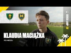 Read more about the article Klaudia Maciążka po meczu GKS Katowice – Metalist 1925 Charków 0:1 (30.01.2026)