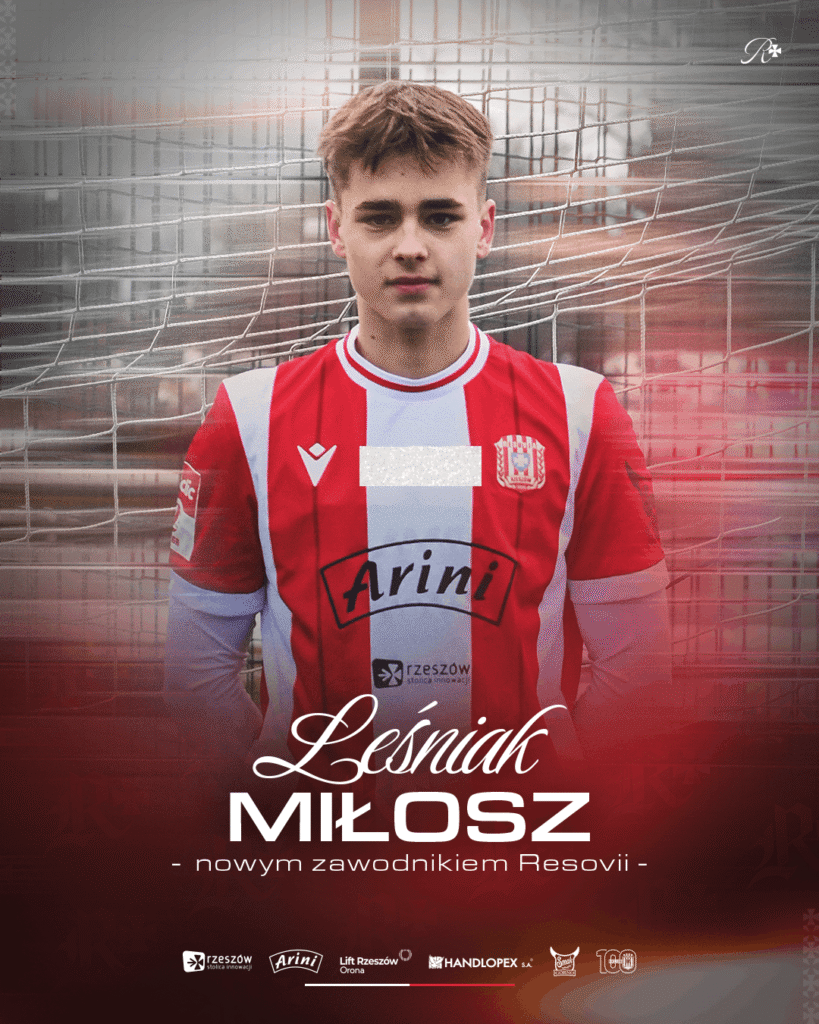 Read more about the article Miłosz Leśniak nowym zawodnikiem Resovii