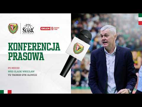 Read more about the article Konferencja po meczu WKS Ślask Wrocław vs Tauron GTK Gliwice