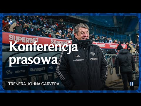 Read more about the article KONFERENCJA PRASOWA | Trener Lechii Gdańsk John Carver po meczu z Lechem Poznań