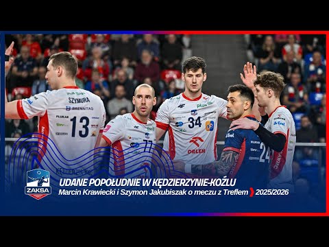 You are currently viewing Udane popołudnie w Kędzierzynie-Koźlu | Marcin Krawiecki i Szymon Jakubiszak o meczu z Treflem