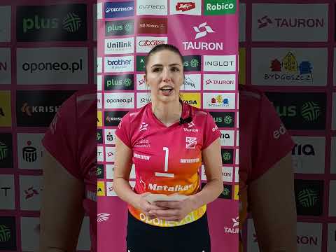 Marta Pol po meczu z ŁKS Commercecon Łódź
