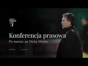 Read more about the article KONFERENCJA PRASOWA PO MECZU #GKŁSTM