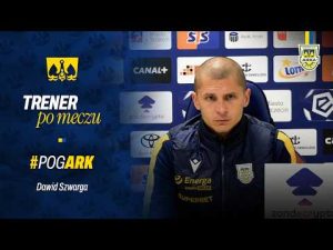 Read more about the article POGOŃ SZCZECIN – ARKA GDYNIA 1:0. TRENER PO MECZU