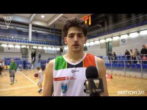 Read more about the article ” Złapaliśmy pewność siebie” – Konrad Dawdo po meczu GKS Tychy – Novimex Polonia 1912 Leszno 96:88