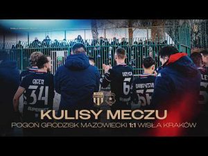 Read more about the article WYWALCZONY PUNKT. Kulisy meczu z Pogonią Grodzisk Mazowiecki