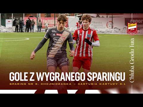 You are currently viewing Sparing nr 6: Chojniczanka – Cartusia Kartuzy 5:1 (gole | 14.02.2026)