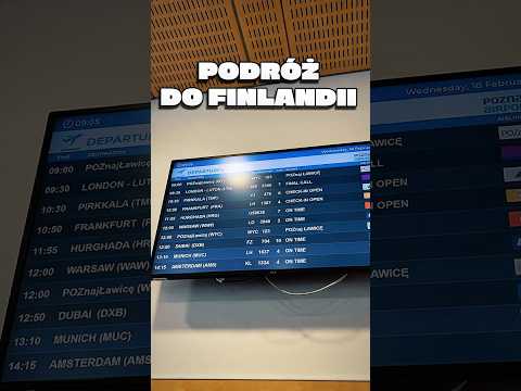 You are currently viewing Błyskawiczna podróż do Finlandii ✈️🇫🇮 #lechpoznań #football #trip #finland