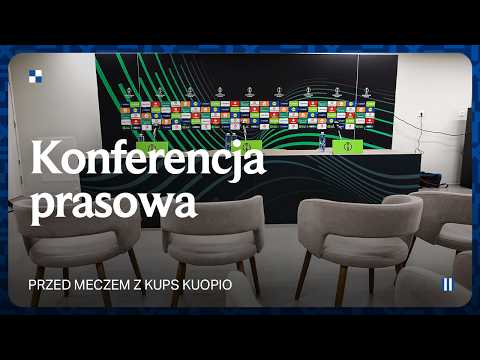 You are currently viewing KONFERENCJA PRASOWA | Trener Niels Frederiksen i Patrik Wålemark przed meczem z KuPS Kuopio