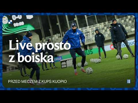 You are currently viewing LIVE | Transmisja prosto z murawy przed meczem z KuPS Kuopio