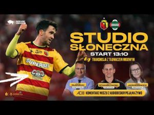 Read more about the article STUDIO SŁONECZNA Z TŁUMACZENIEM MIGOWYM: JAGIELLONIA – RADOMIAK (PRZED MECZEM)
