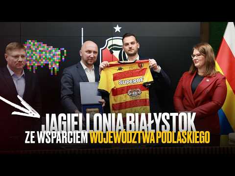 JAGIELLONIA BIAŁYSTOK ZE WSPARCIEM WOJEWÓDZTWA PODLASKIEGO