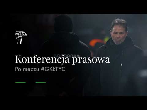 KONFERENCJA PRASOWA PO MECZU GÓRNIK ŁĘCZNA – GKS TYCHY