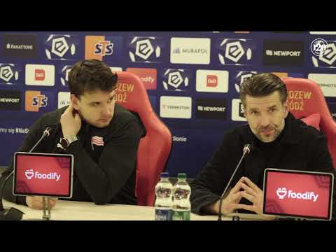 KONFERENCJA PRASOWA | Po meczu z Widzewem Łódź