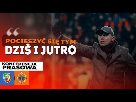 Konferencja prasowa po meczu Miedź Legnica – Chrobry Głogów