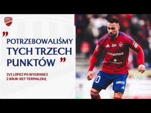 Read more about the article „DOCENIAM WSPARCIE KIBICÓW” | Ivi López po wygranej z Bruk-Bet Termalicą Nieciecza
