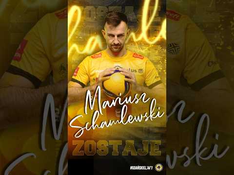 Mariusz Schamlewski zostaje w Enerdze Treflu Gdańsk! 💥 | Energa Trefl Gdańsk #Shorts