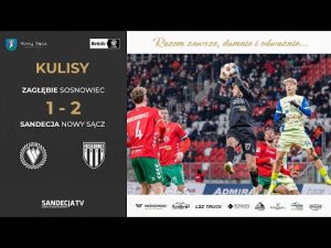 Read more about the article Zagłębie Sosnowiec – Sandecja Nowy Sącz 1:2 (1:1) | kulisy meczu | 24.02.2026