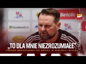 Read more about the article Trener Marek Brzozowski po meczu z Podbeskidziem Bielsko-Biała (27.02.2026)