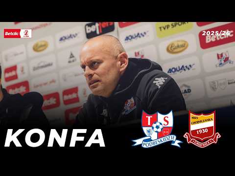 You are currently viewing „Fatalna pierwsza połowa…” Podbeskidzie – Chojniczanka 2:2 Konferencja Prasowa