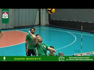 Read more about the article Dawid Siwczyk: Musimy dobrze zagrywać oraz przyjmować (przed meczem vs. Aluron CMC Warta Zawiercie)