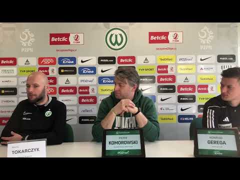 Konferencja prasowa po meczu Warta Poznań vs ŁKS II Łódź (2:2