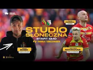 Read more about the article STUDIO SŁONECZNA Z TŁUMACZENIEM MIGOWYM: JAGIELLONIA – LEGIA (PRZED MECZEM)