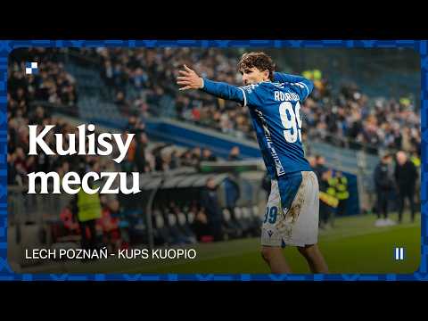 KULISY | ROBOTA WYKONANA! ✅ Kulisy meczu Lech Poznań – KuPS Kuopio 1:0