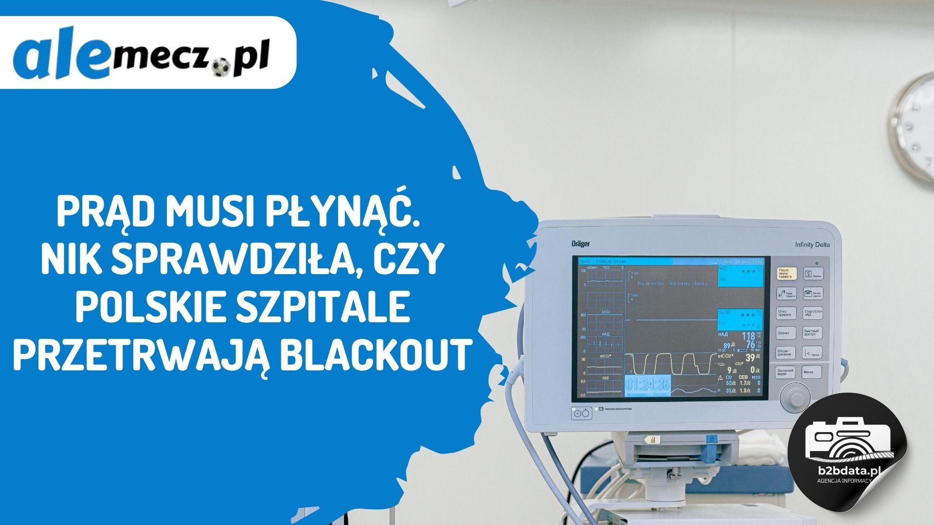 Read more about the article Prąd musi płynąć. NIK sprawdziła, czy polskie szpitale przetrwają blackout