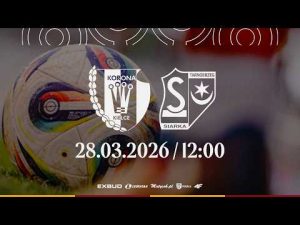 Read more about the article 🔴 NA ŻYWO: Korona II Kielce – Siarka Tarnobrzeg | Betclic 3 Liga