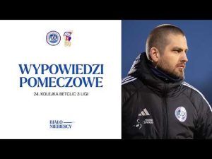 Read more about the article Wypowiedzi pomeczowe | Wigry Suwałki 2:1 (0:0) Broń Radom