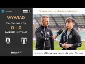 Read more about the article Stal Stalowa Wola – Sandecja Nowy Sącz 0:0 | wywiad – Eryk Kosiński | 28.03.2026