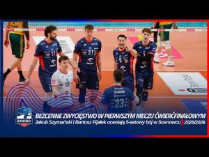 Read more about the article BEZCENNE ZWYCIĘSTWO W PIERWSZYM MECZU ĆWIERĆFINAŁOWYM | Jakub Szymański i Bartosz Fijałek