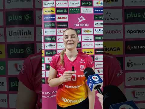 You are currently viewing MVP meczu z #Volley Wrocław Gabriela Dębowska #idenapalac #kspalac #volleyball