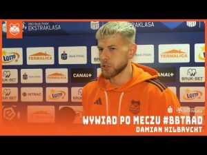 Read more about the article DAMIAN HILBRYCHT NA GORĄCO PO MECZU 23 KOLEJKI #BBTRAD