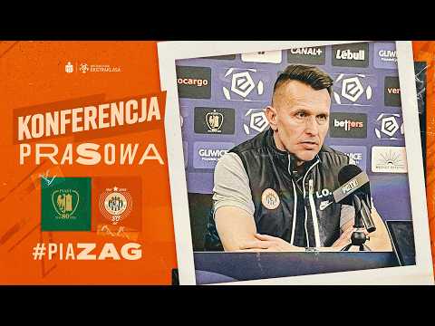 You are currently viewing Piast Gliwice – KGHM Zagłębie Lubin 1:3 | Konferencja Prasowa