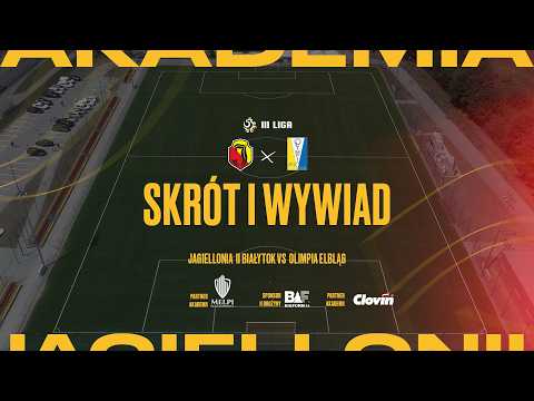 You are currently viewing [BETCLIC 3 LIGA] Jagiellonia II Białystok 3:1 Olimpia Elbląg. Skrót i wywiad