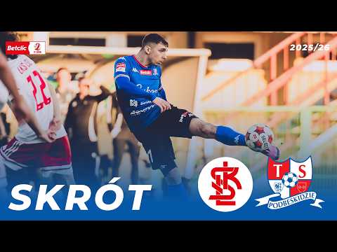 ŁKS II Łódź – Podbeskidzie 1-4 SKRÓT MECZU Betclic 2 Liga BRAMKI: Sochań, Klisiewicz x2, Górski