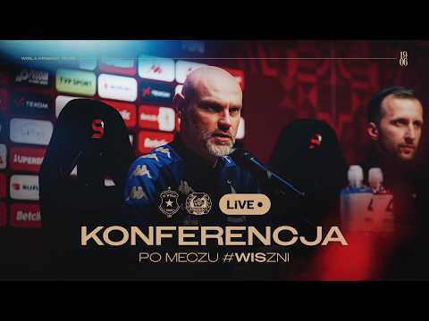 LIVE 🔵⚪🔴 Konferencja po meczu  #WISZNI