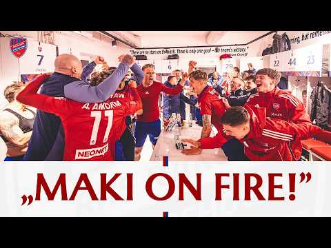 SZALONE świętowanie zwycięstwa z Pogonią w szatni!