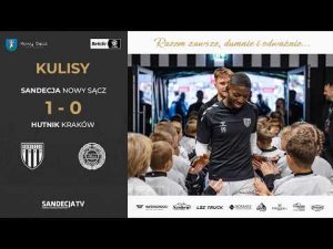 Read more about the article Sandecja Nowy Sącz – Hutnik Kraków 1:0 (0:0) | kulisy meczu | 07.03.2026