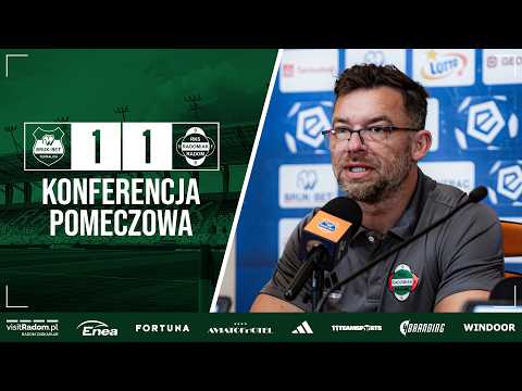 Konferencja prasowa po meczu z Bruk-Bet Termaliką [1:1]