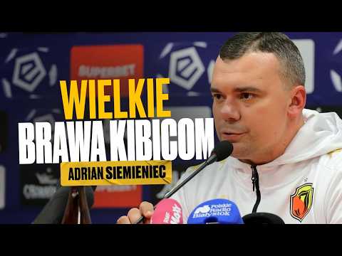 KONFERENCJA PO MECZU #JAGLEG A. SIEMIENIEC: WIELKIE BRAWA KIBICOM