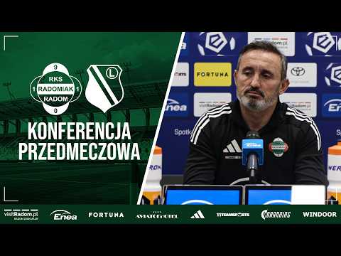 Konferencja prasowa przed meczem z Legią Warszawa | LIVE