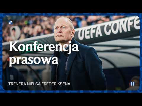 KONFERENCJA PRASOWA | Trener Niels Frederiksen po meczu z Szachtarem Donieck