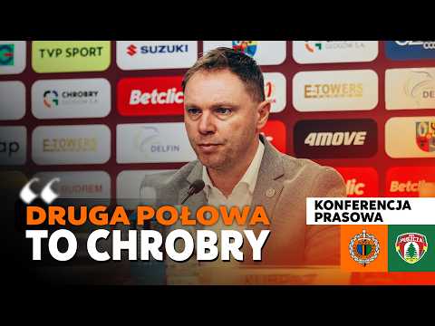 You are currently viewing Konferencja prasowa po meczu Chrobry Głogów – Puszcza Niepołomice