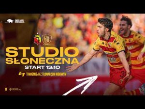 Read more about the article STUDIO SŁONECZNA Z TŁUMACZENIEM MIGOWYM: JAGIELLONIA – PIAST (PRZED MECZEM)