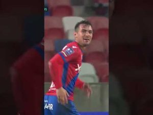 Read more about the article 🎯 W październiku 2020 pokonaliśmy Górnika Zabrze. Drugiego gola dla Rakowa strzelił David Tijanić.